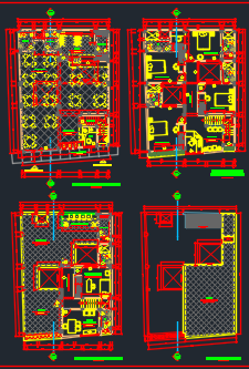 pomamba hotel dwg file