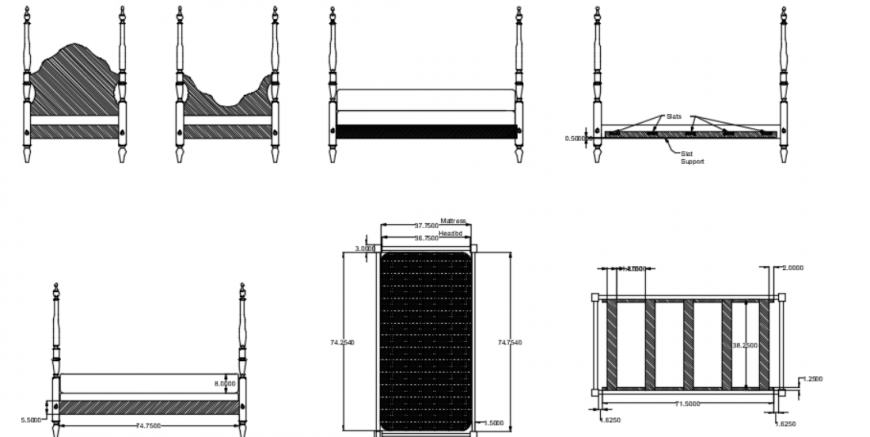 Poster bed design