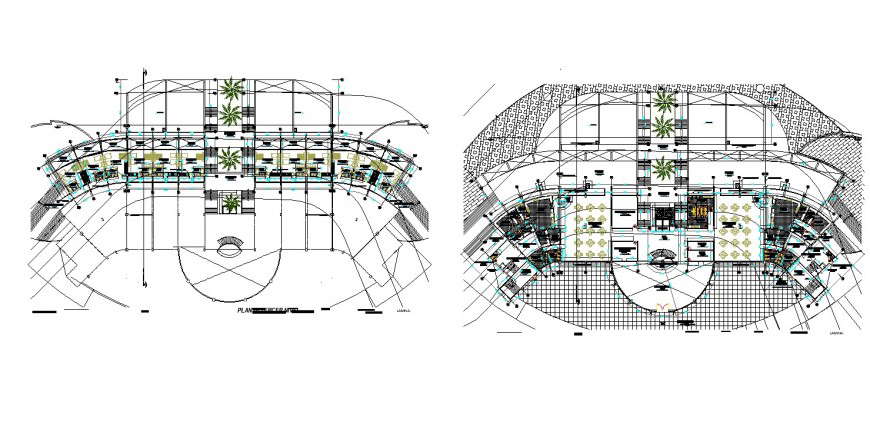 Proposed club house plan layout file
