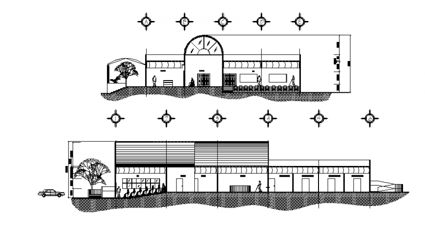 Public architecture project design file