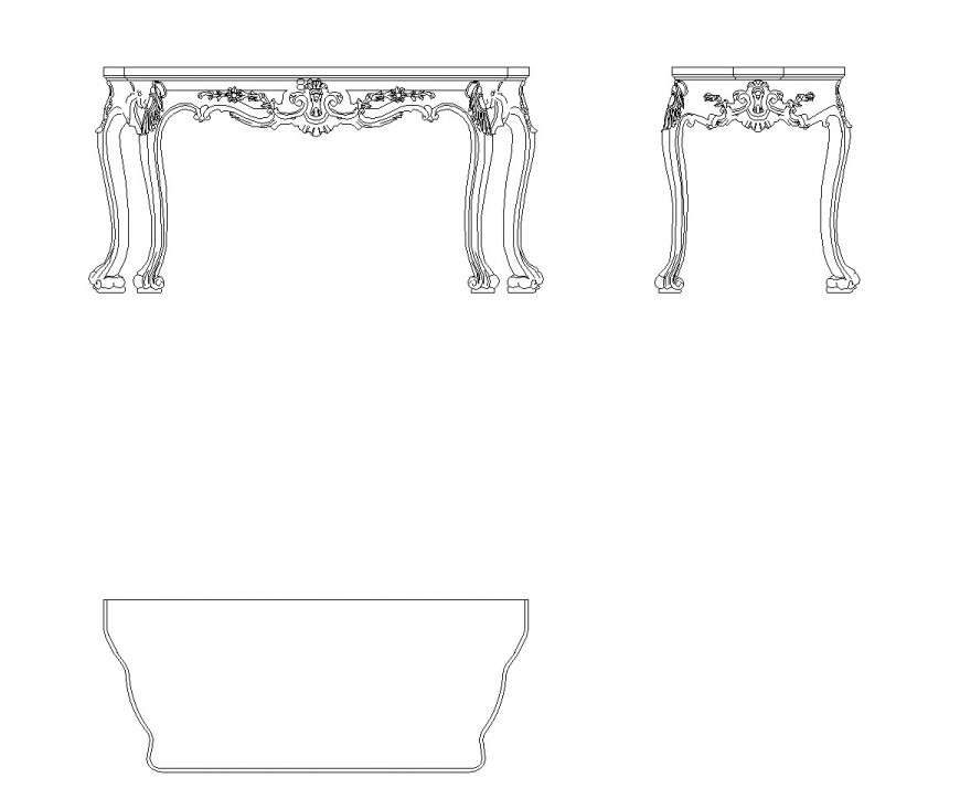 Rectangle shape wall cabinet plan layout file