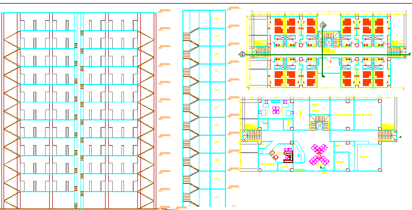 restaurant dwg file