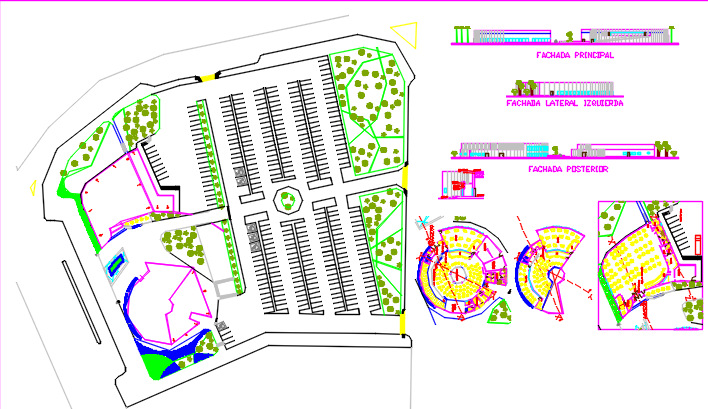 restaurant dwg file