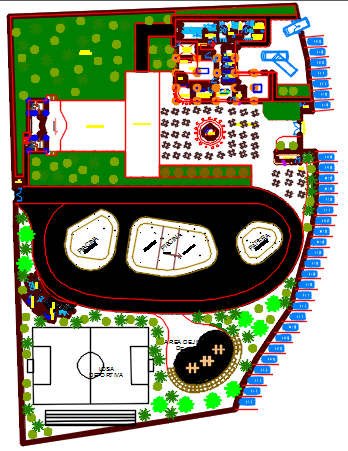 restaurant dwg file