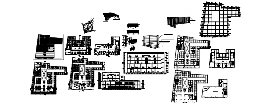 Restaurant design in auto cad file