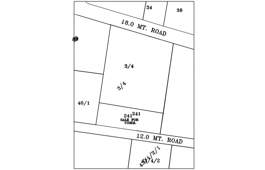 Road detailing file plan