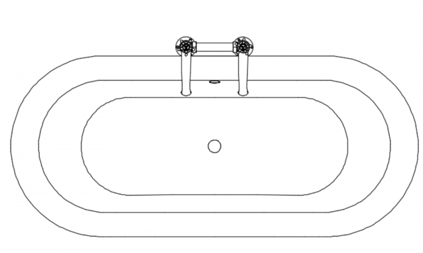 Roll top wash basin plan