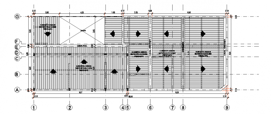 Roof Plans  of house corner design drawing