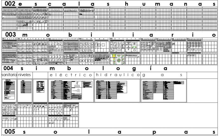 Sanitary and electronics ware plan autocad file