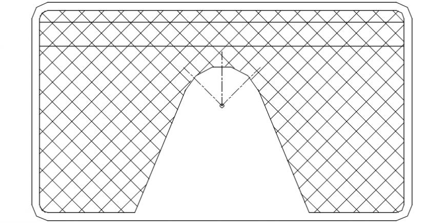 Sanitary block detailing 2d