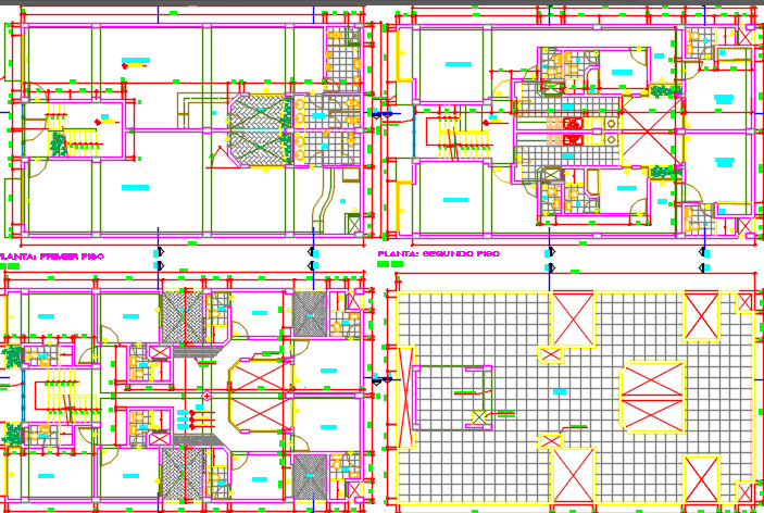 sanitation layout plan dwg file