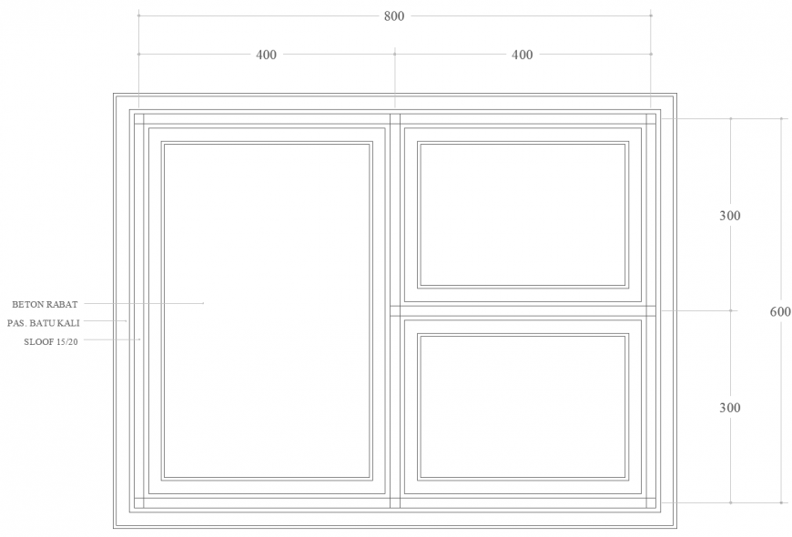 School plan detail dwg file.