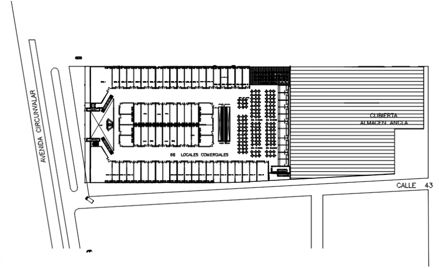 Second level floor layout plan autocad file