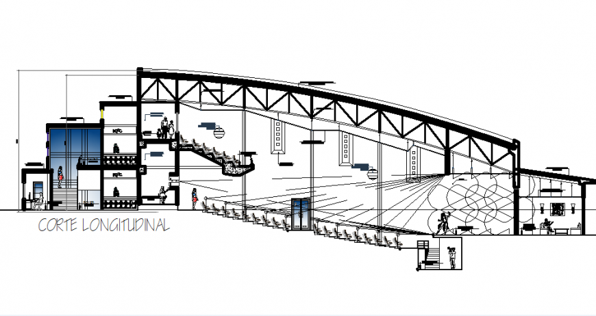 Section cultural center layout file