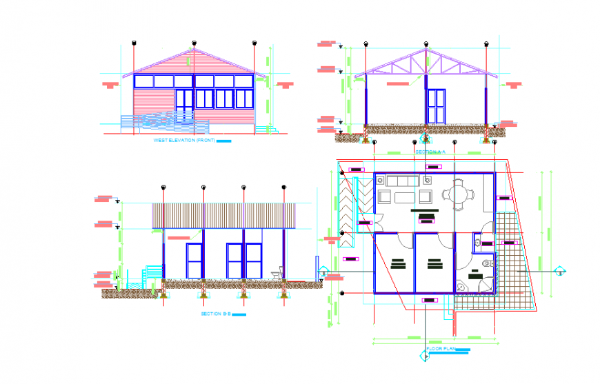 Single Family House Project detail.