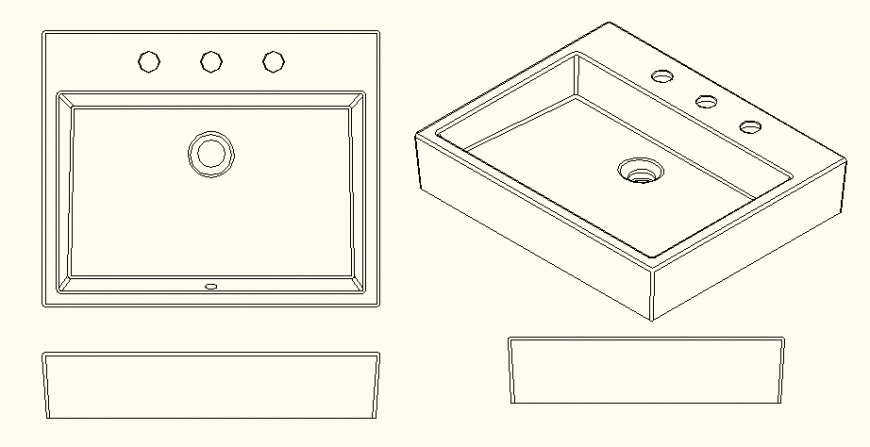 Sink Design detail layout file