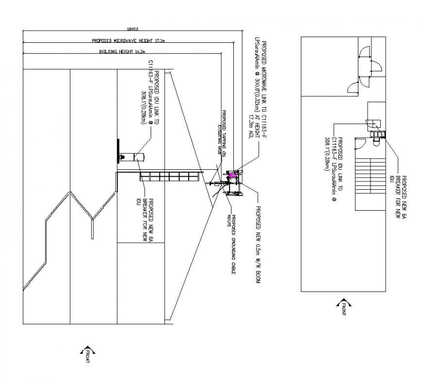 Site house detail plan layout file