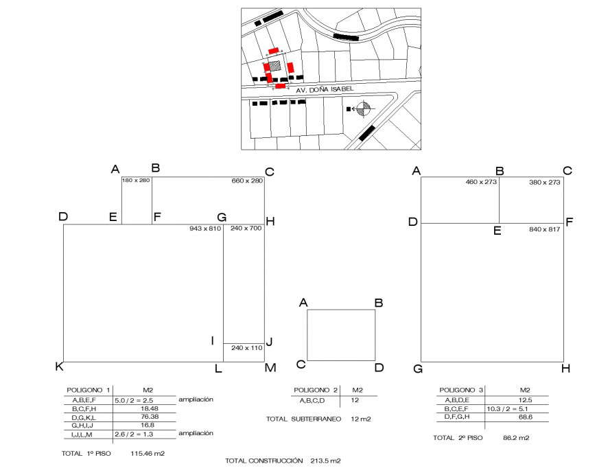 Site plan and line house plan autocad file