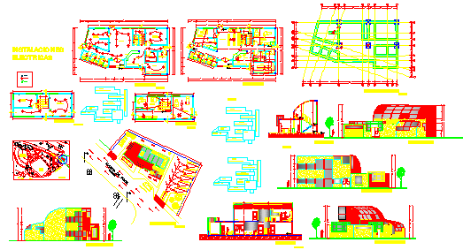 small medical centre dwg file