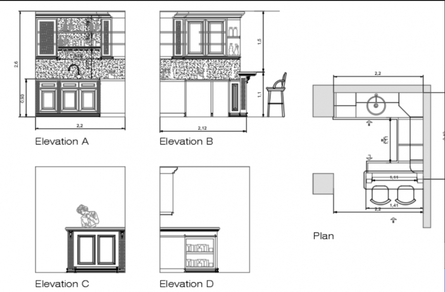 Small cafe design file