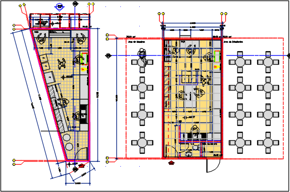 snack bar dwg file