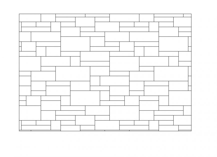 Stone texture plan autocad file