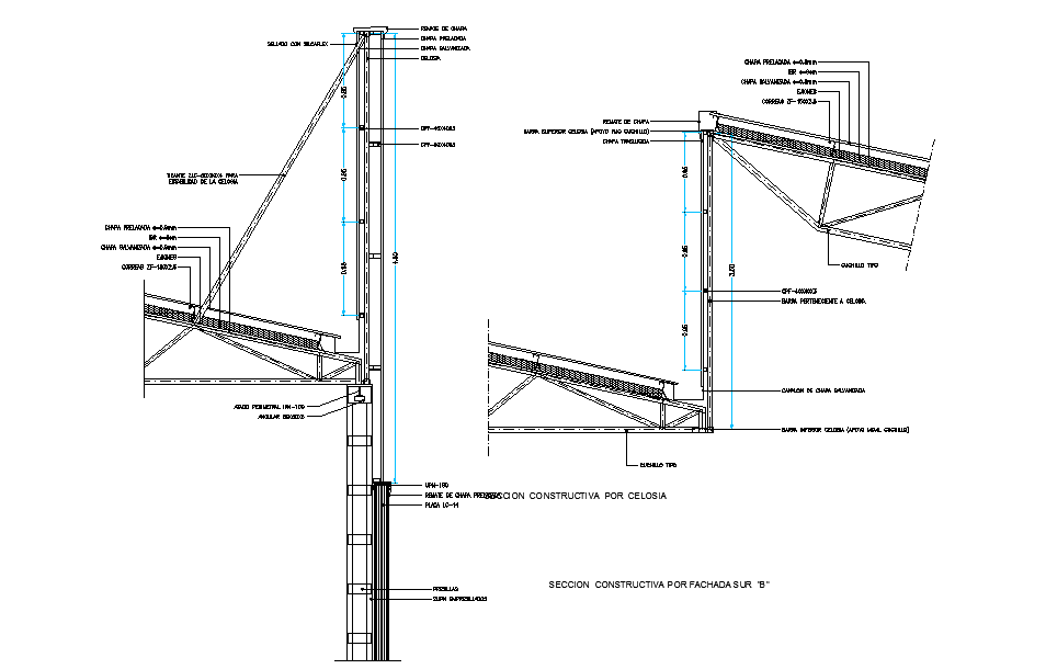 structural details dwg autocad drawing