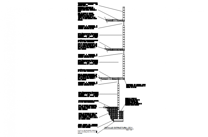 Structural Detail dwg file
