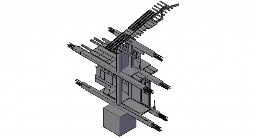 Structural plan &  detailing with dwg file.