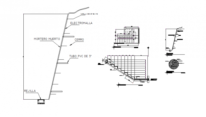 Structural Construction Detail DWG File for Projects