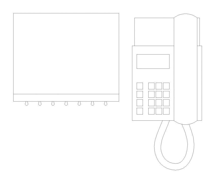 Tally phone elevation layout file