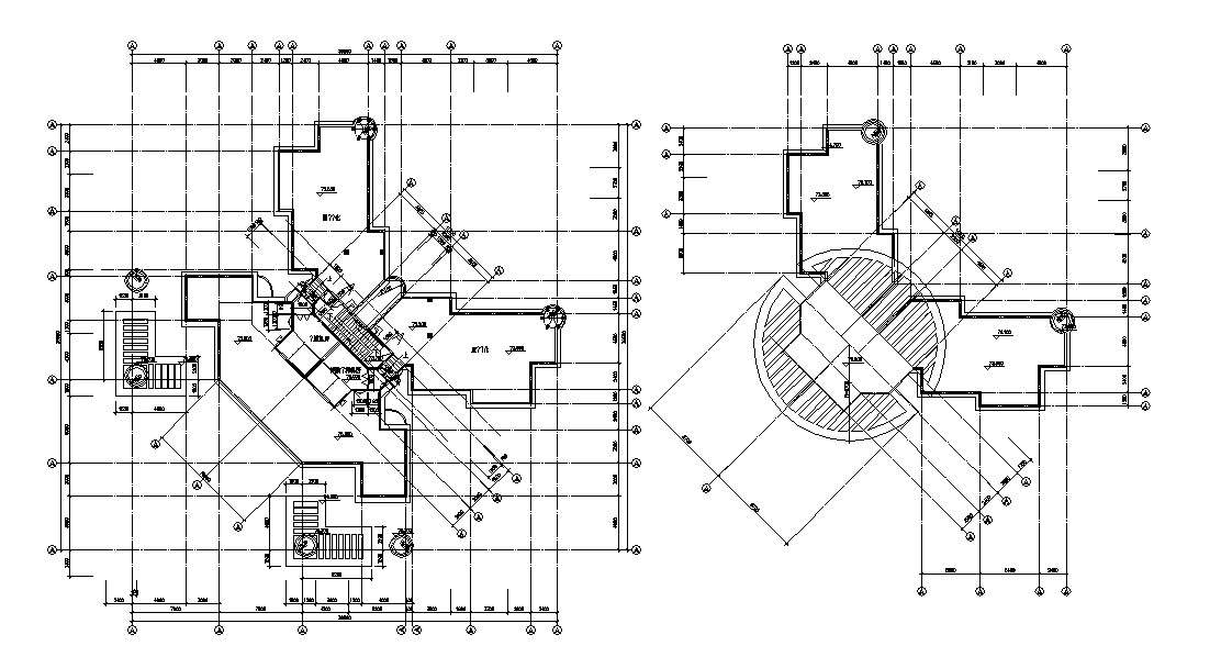 terrace floor plans AutoCAD File Free