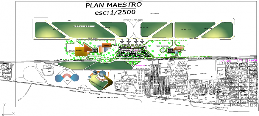 The constructive plan & detail dwg file