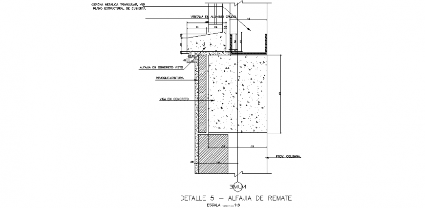 The house plan with a detail dwg file.