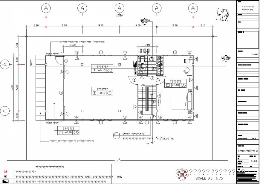 The house plans & detail dwg file.