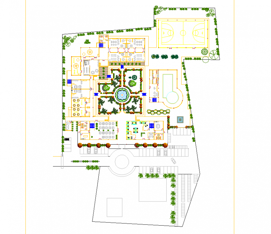 The layout structural plan & a detailed dwg file.