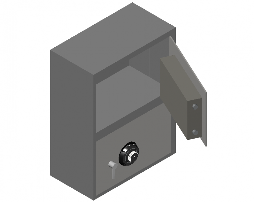 The locker plan detail dwg file.