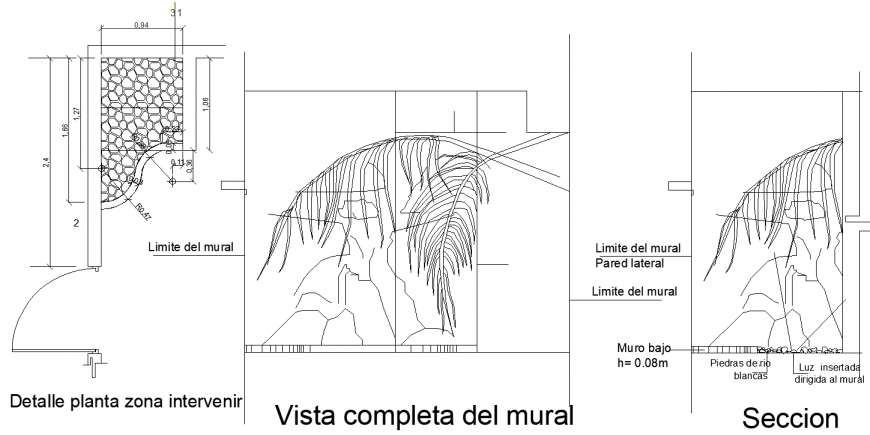 The plantation plant plan detail dwg file.
