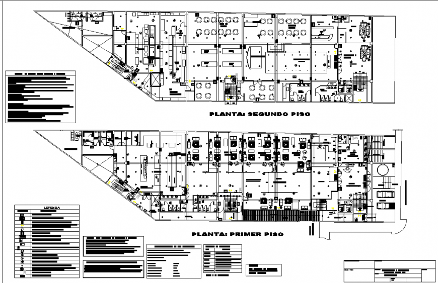 The restaurant plan with detail dwg file.