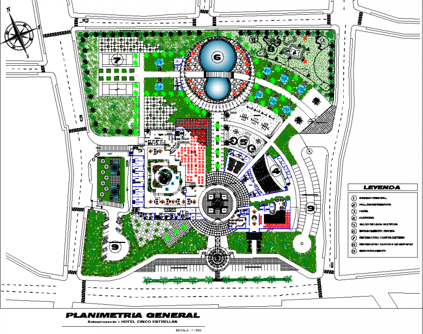 The structural plan and a detailed dwg file.