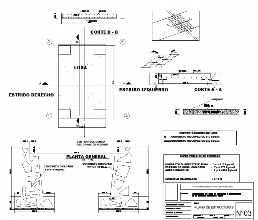 The structural planand detailing & dwg file.
