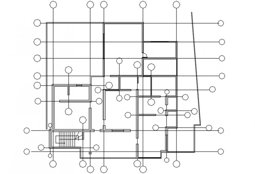 Top view spacing concept plan