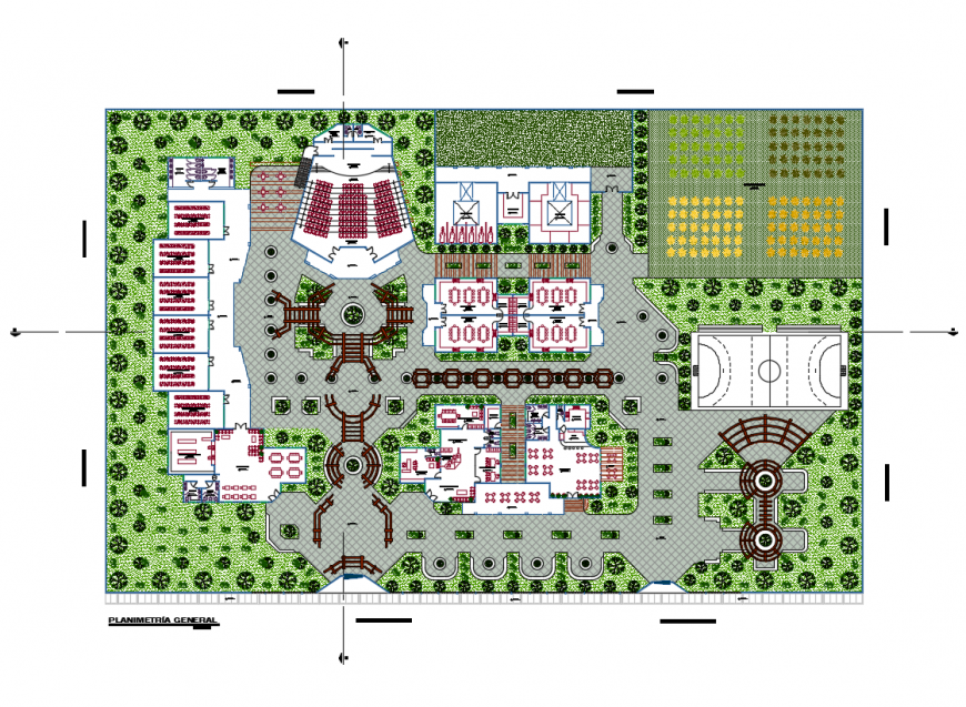 Training center dwg file