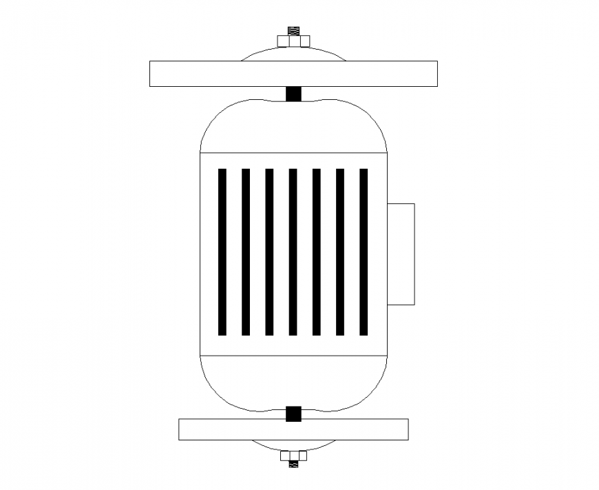Transit mixture plan design dwg file