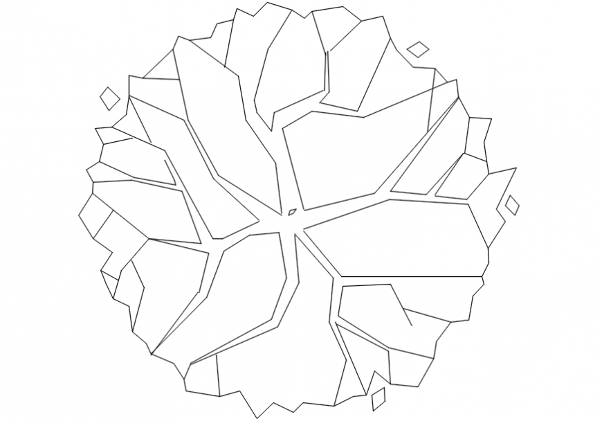 Tree shades 2d top