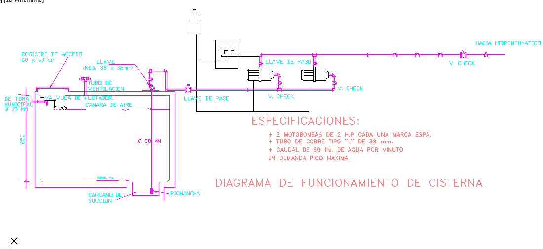 underground water cistern Design