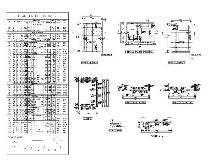 Valve chamber plan and section autocad file