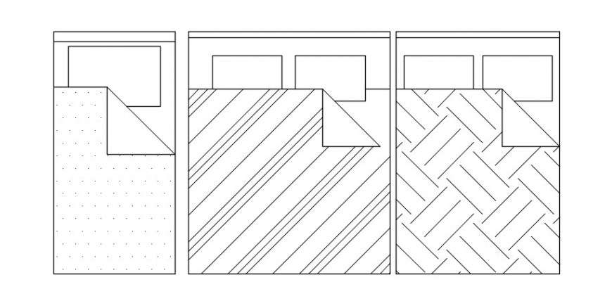 Various furniture blocks drawings details elevation autocad file