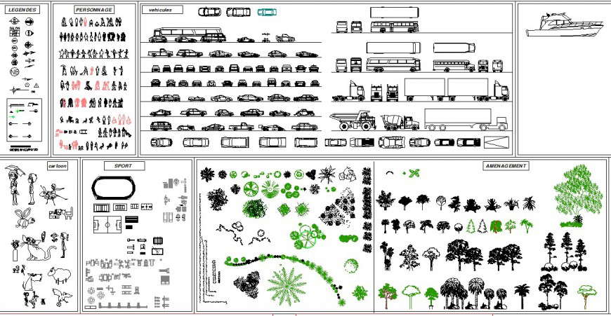 Various logo and symbols cad blocks file