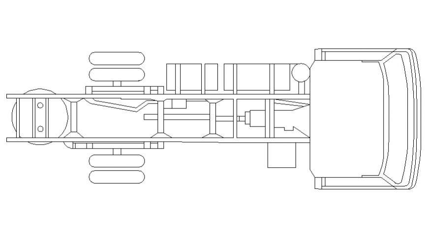 Vehicle blocks detail 2d view drawing in AutoCAD